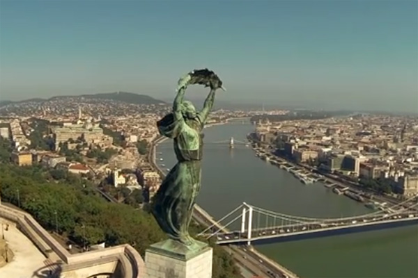 The Lady with the Palm – Liberty Statue of Budapest